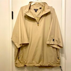 Men’s Antigua short sleeve Golf windbreaker. Size Large